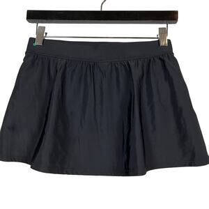 NEW! Aqua Green Swim Shorts Athletic Skort Skirt Black - S